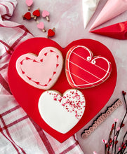 Load image into Gallery viewer, Kids Valentine’s Cookie Decorating Class 2/9/24