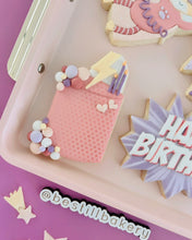 Load image into Gallery viewer, Two in One Super Hero Birthday Online Cookie Class (Intermediate)