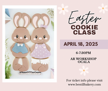 Load image into Gallery viewer, Easter In Person Cookie Class