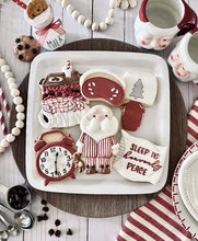 Load image into Gallery viewer, Sleepy Santa Online Cookie Class (Intermediate)