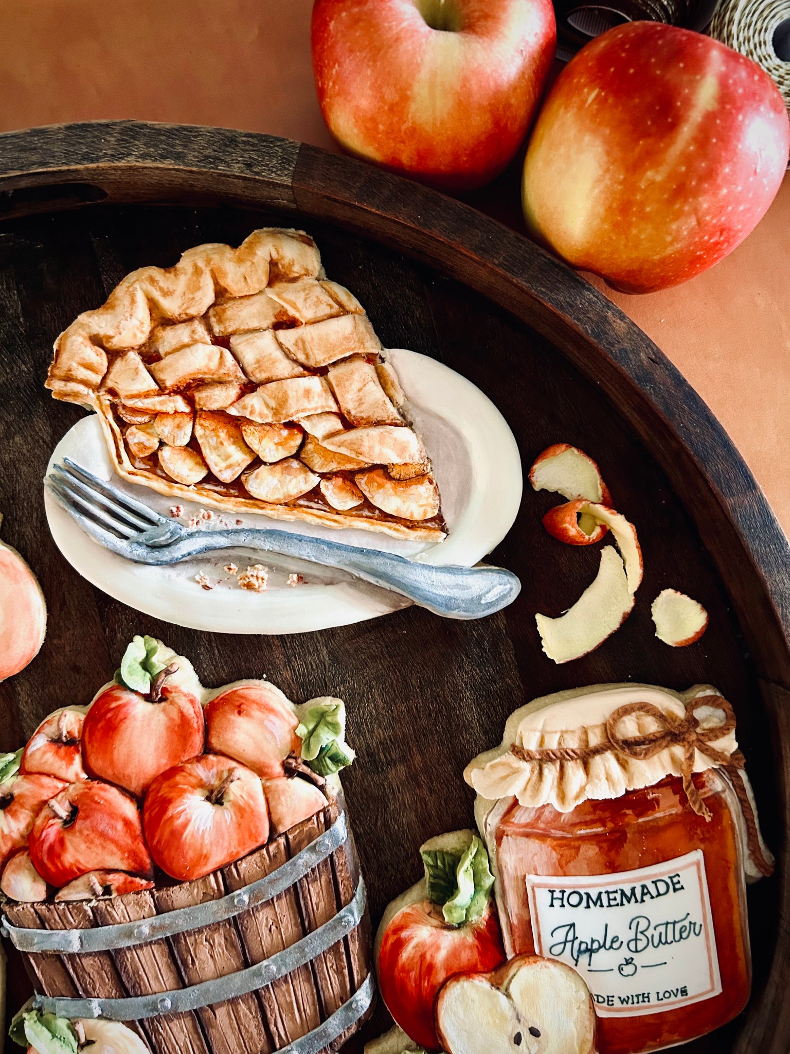 Advanced Fall Cookies Apples in Autumn Advanced Cookie Class – Be Still Bakery