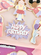 Load image into Gallery viewer, Two in One Super Hero Birthday Online Cookie Class (Intermediate)

