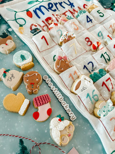 Christmas Cookie Advent Calendar