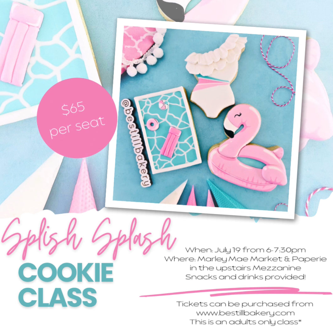 Splish Splash Cookie Class